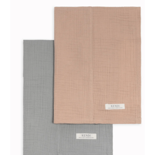 2-Pack Muslin Burp Cloths