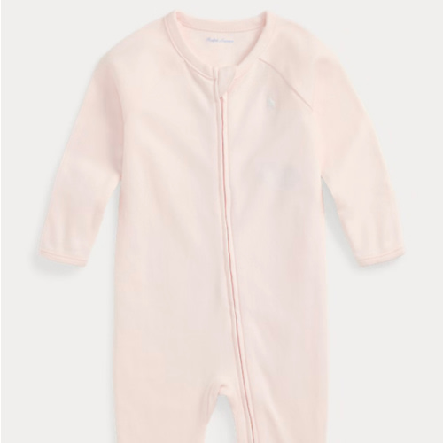 Cotton Interlock Footed Coverall