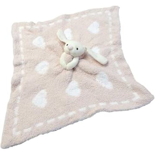 Barefoot Dreams CozyChic Dream Buddies, Pink/White, 16" x 16"