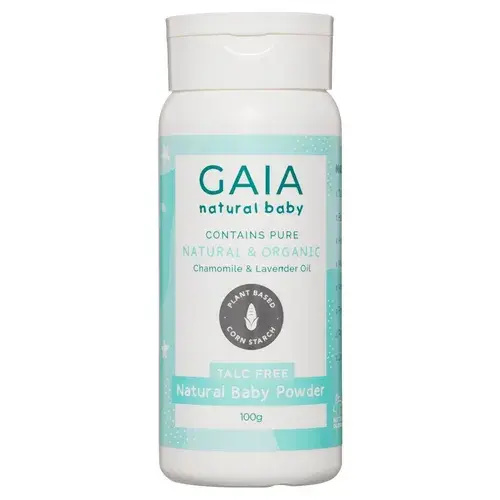 GAIA Natural Baby Baby Powder 100gram | Baby Bunting AU