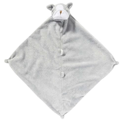 Angel Dear Lovie Blankie - Grey Bulldog - Lovie Blankie - Grey Bulldog