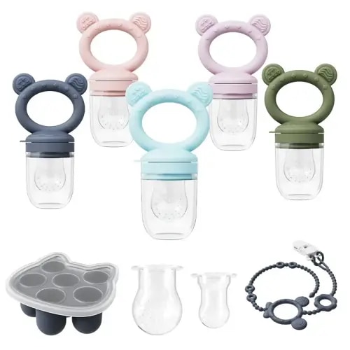 ThoLune Baby Food Fruit Feeder & Breastmilk Popsicle Mold Set, - TikTok Shop
