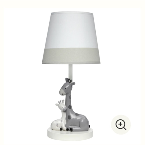 Jungle Friends Lamp with Shade & Bulb