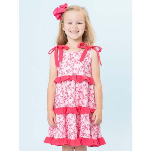 Bow-tiful Twirl Dress