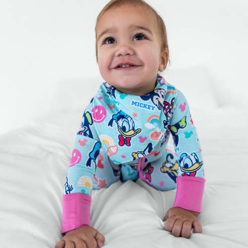 Pink Disney Mickey's Clubhouse Bandana Bib – Little Sleepies
