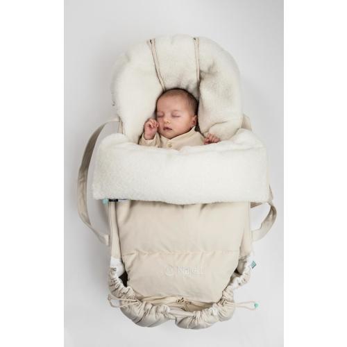 Najell Footmuff Down | Wool & Down Stroller Footmuff | Universal fit for different strollers - Najell