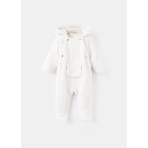 Long shearling coat - Kids | MANGO USA