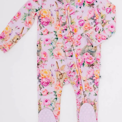 Somebunny Special Ruffle Footie
