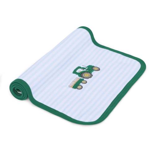 Little Farmer Applique Burp Cloth