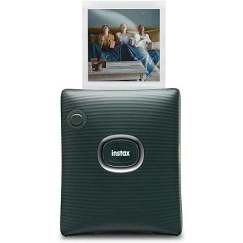 Fujifilm Instax Square Link Smartphone Printer - Midnight Green