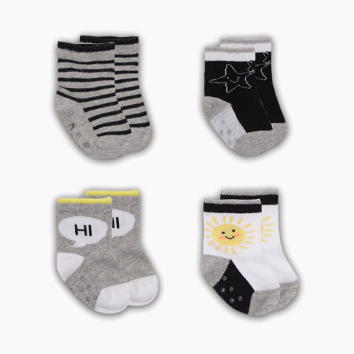 Snugabye Socks (4 Pack) - Assorted, 0-12M