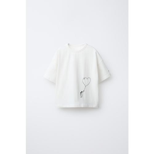 ORFAYO © EMBROIDERED T-SHIRT - White | ZARA United States