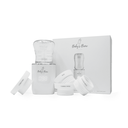Baby's Brew Portable Bottle Warmer Pro with 4 Adapters, Baby Bottle Warmer