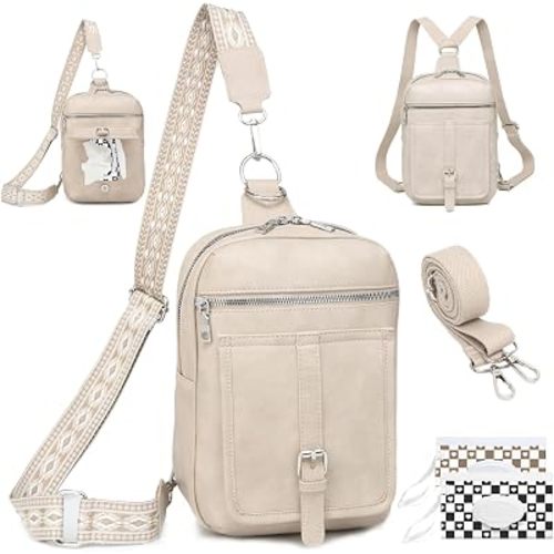 MYHOZEE Mini Diaper Bag Crossbody Small Diaper Bag Purse with Wipes Pocket