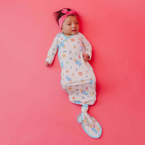 Newborn Knotted Gown - Disney Scrump Dreamsicles