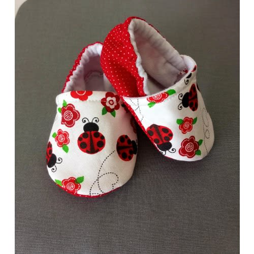 Ladybug Baby shoes baby, Lady bug theme shoes