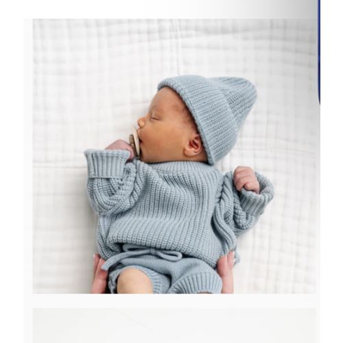 Knit Chunky Sweater - Steele (Newborn)
