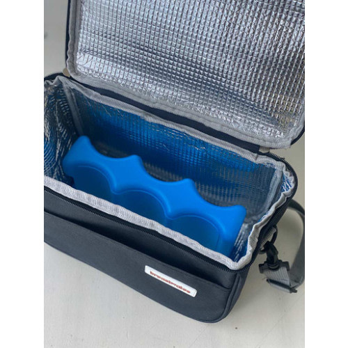 Milkminder Cooler Bag with Ice Pack - transport and chill breastmilk (Breastmates)