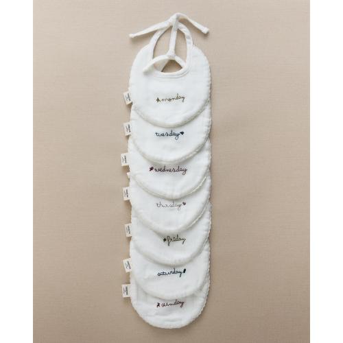 WEEKLY BABY BIB (PACK OF 7)