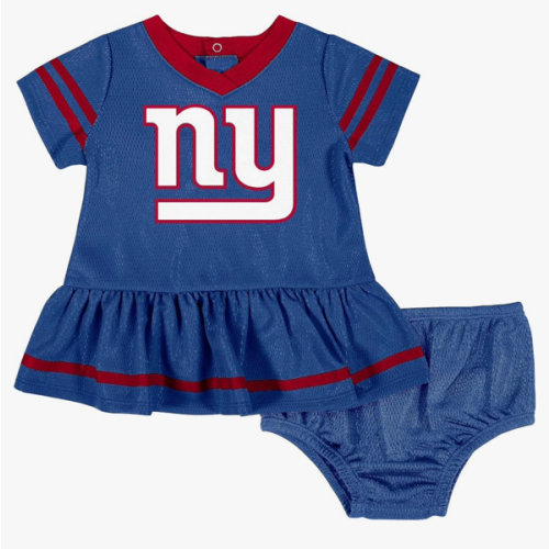 Gerber NFL Baby Girls Jersey Dress and Diaper Cover