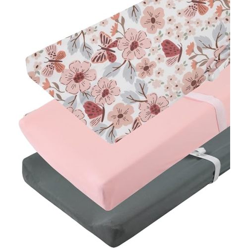 Changing Pad Cover Set 3 Pack Jersey Knit Ultra Soft