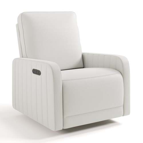 Storkcraft® Kyoto Deluxe Extra-Wide Nursery Power Recliner Swivel Glider