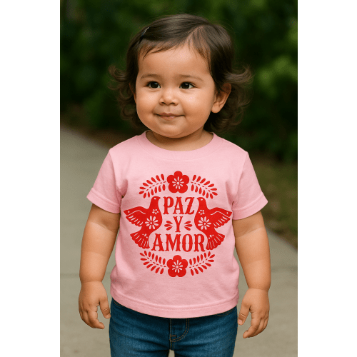 Paz y Amor Kids Tee