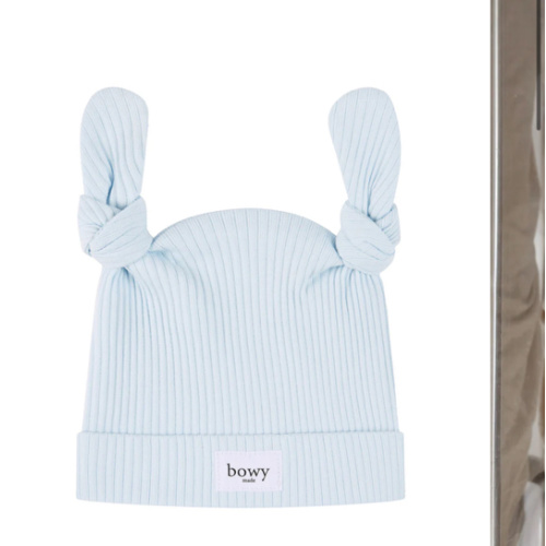 Double Knot Beanie - Powder Blue