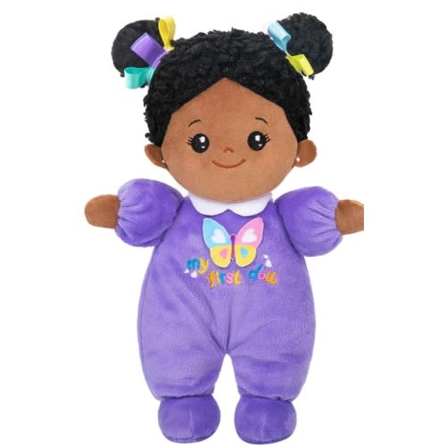 Baby First Doll for Infant Girl, Black Baby Doll Gift for Black Children | Ifrodoll