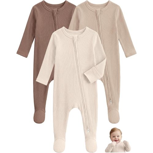 Unnivoll Viscose Bamboo Baby Pajamas Baby Sleepers Baby Boys Girls Clothes