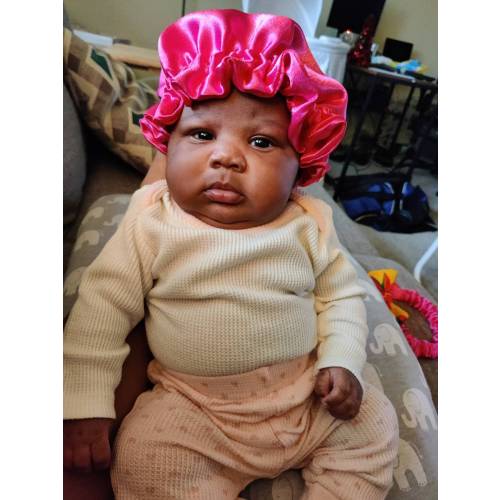 Satin Baby Bonnet