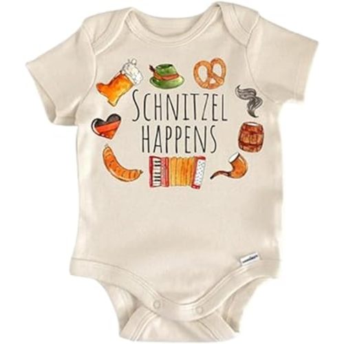 Oktoberfest German Fall - Baby Boy Girl Clothes Infant Bodysuit Funny Cute 7