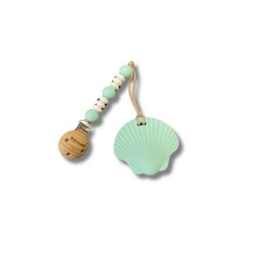 Peariwinkle Multi-Textured Teething Shell