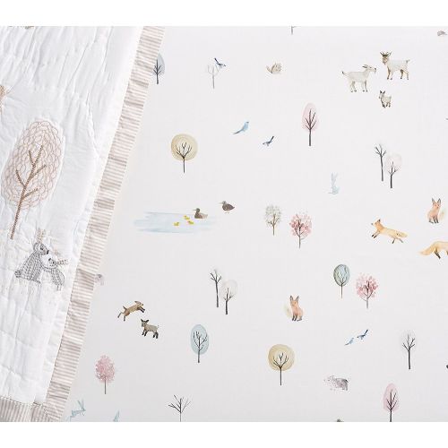 Dakota Woodland Organic Crib Fitted Sheet