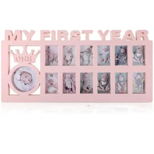 Baby Photo Frame, 0-12 Months Growth Milestone Commemorative | Holiday Sales TikTok Shop