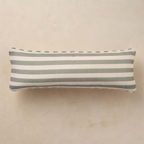 Lumbar Pillow | Bennett | Coconut & Jade