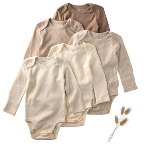 BLAKE 5-Pack Long Sleeve Bodysuit