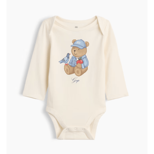 Baby First Favorites Organic Cotton Graphic Bodysuit