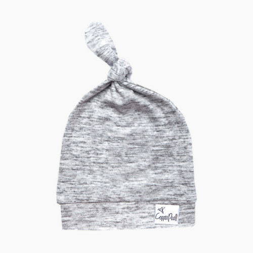 Copper Pearl Top Knot Hat - Asher