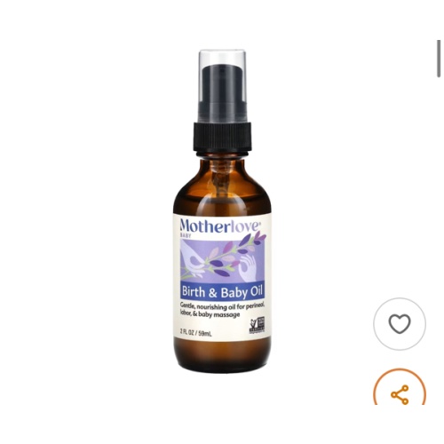 Baby, Birth & Baby Oil, 2 fl oz (59 ml)
