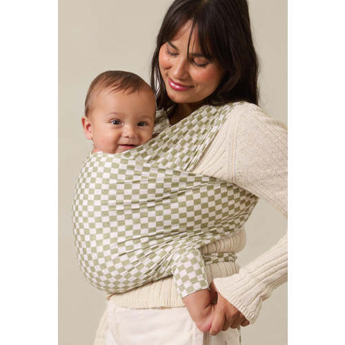 Sage Chequer Wrap