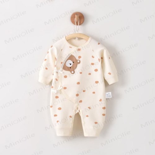 Baby Bear Polka Dot Romper