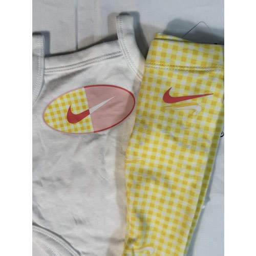 NWT! NIKE Sportswear Baby Girl’s Bodysuit & Leggings Outfit, 2-Piece Set NEWBORN