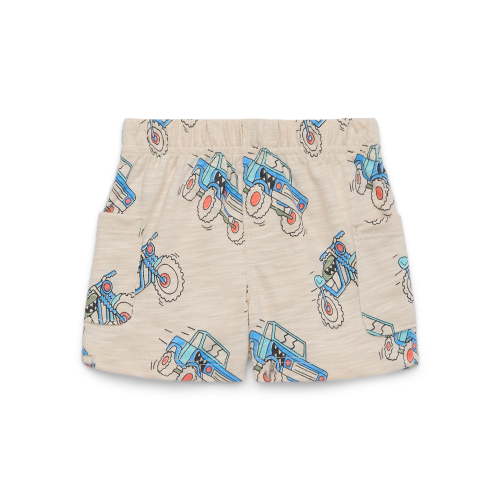 Garanimals Baby Boys Slub Jersey Shorts with Patch Pockets, Sizes 0-24M