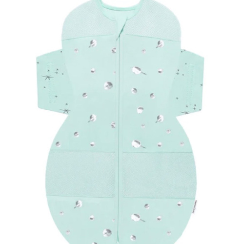 Organic Cotton SNOO Sleep Sack | Teal Planets | L