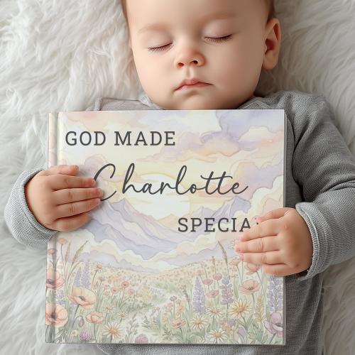 Personalized Christian Book With Name, Baptism Gift, Custom Bible Storybook For Toddlers, Baptism Gift for Boy or Girl, Bedtime Keepsake