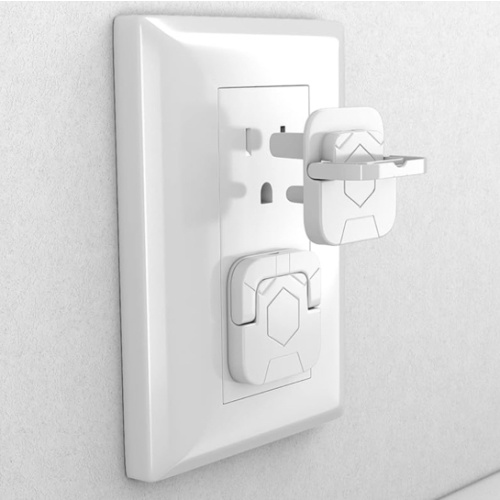 4our Kiddies Baby-Proof Outlet Covers (60 Pack) - Child Safety Electric Plug Protectors to Prevent Power Shock