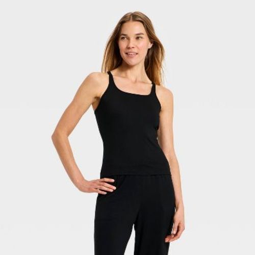 Women's Jersey Pajama Tank - Auden™ Black L