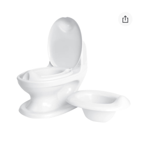 My Real Potty Training Toilet with Life-Like Flush Button & Sound