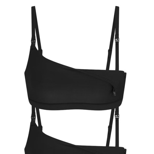 FITS EVERYBODY MATERNITY NURSING SCOOP BRALETTE 2-PACK | ONYX